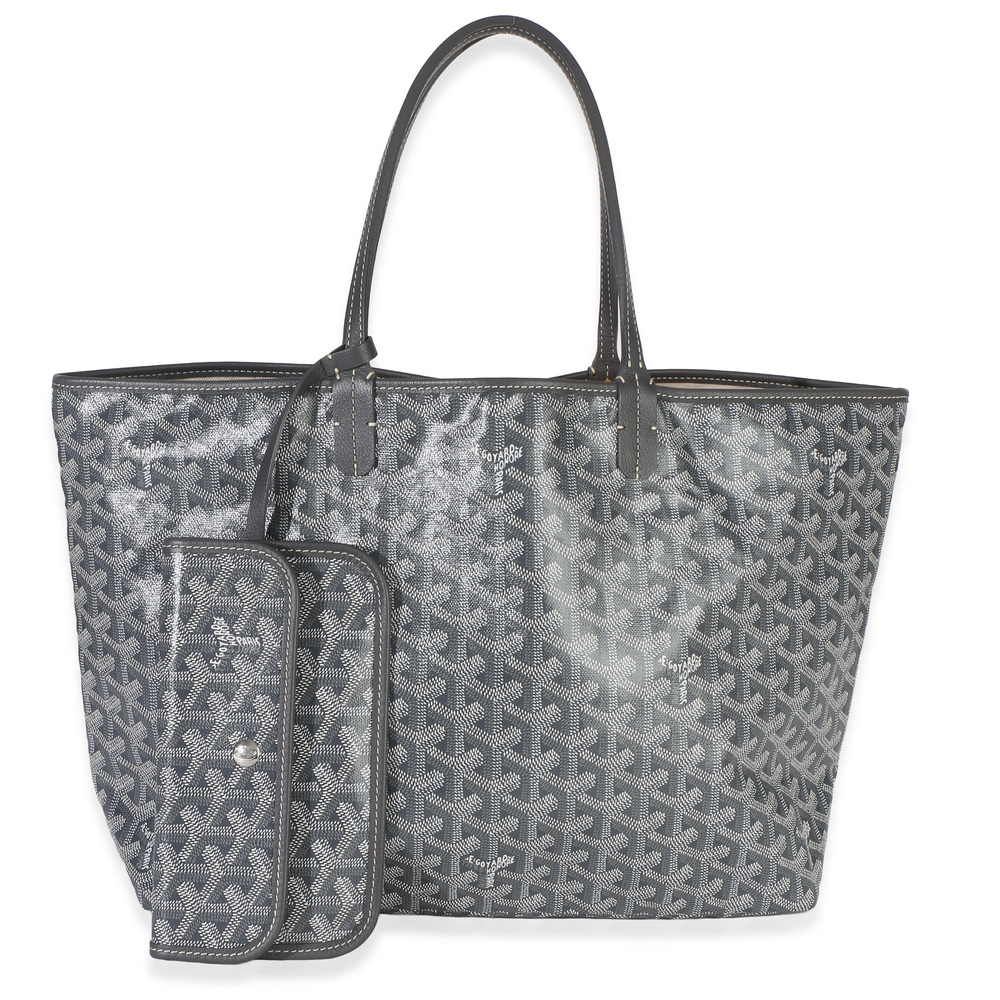 Goyard Grey Goyardine Canvas Saint Louis PM